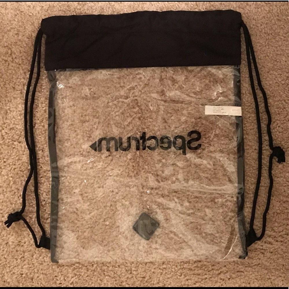 Clear Bag: Drawstring Athletic Backpack - image 6
